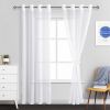 White Sheer Curtains – 84 Inches Long