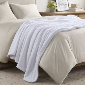 1 PCS King Blanket White