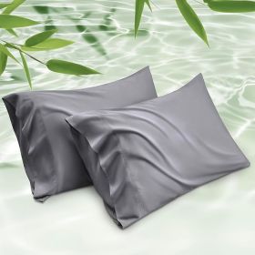Cooling Pillow Cases Queen Size Set  Rayon Derived from Bamboo
