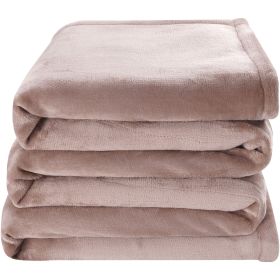 Heated Blanket Electric Throw, 100" x 90" King Size, Soft Flannel Heating Blanket with 10 Hours Timer Auto-off & 5 Heating Levels, Dual Control
