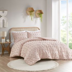 Full/Queen Clip Jacquard Comforter Set