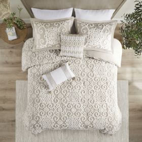 Cotton Duvet Mini Set Taupe King