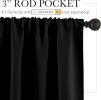 HOME Bedroom Blackout Curtains  Curtains Solar Light Block Insulated